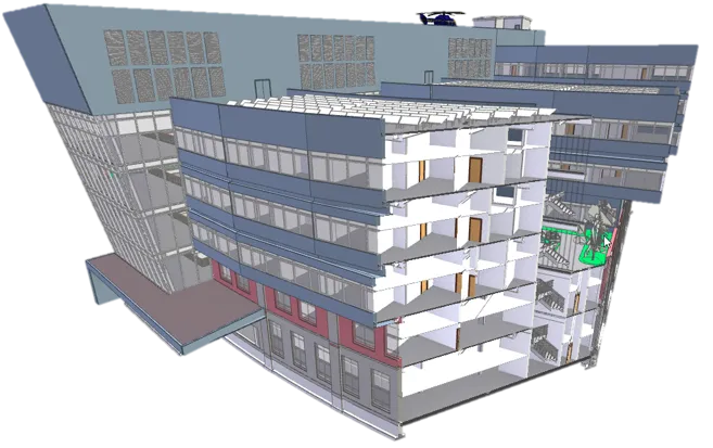 Haus als Modellbeispiel für BIM