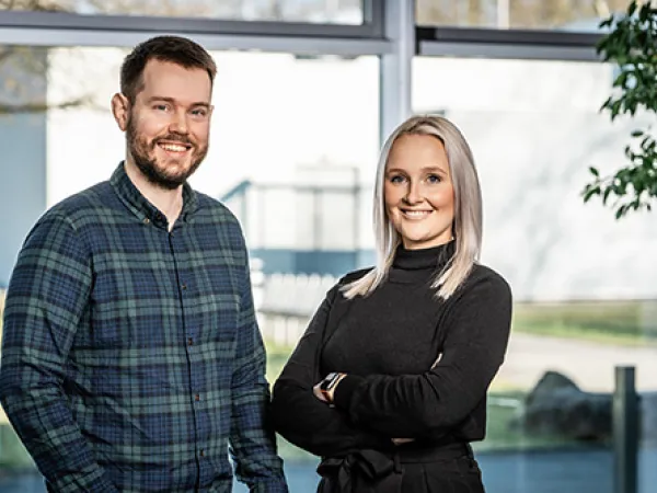 Selina Heselhaus und Jan Helbing